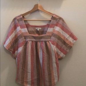 70’s style Madewell top.